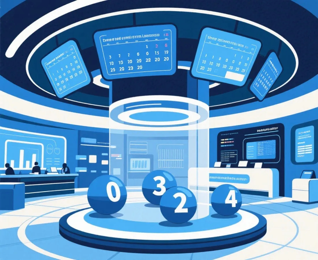 双色球开奖信息中心示意图