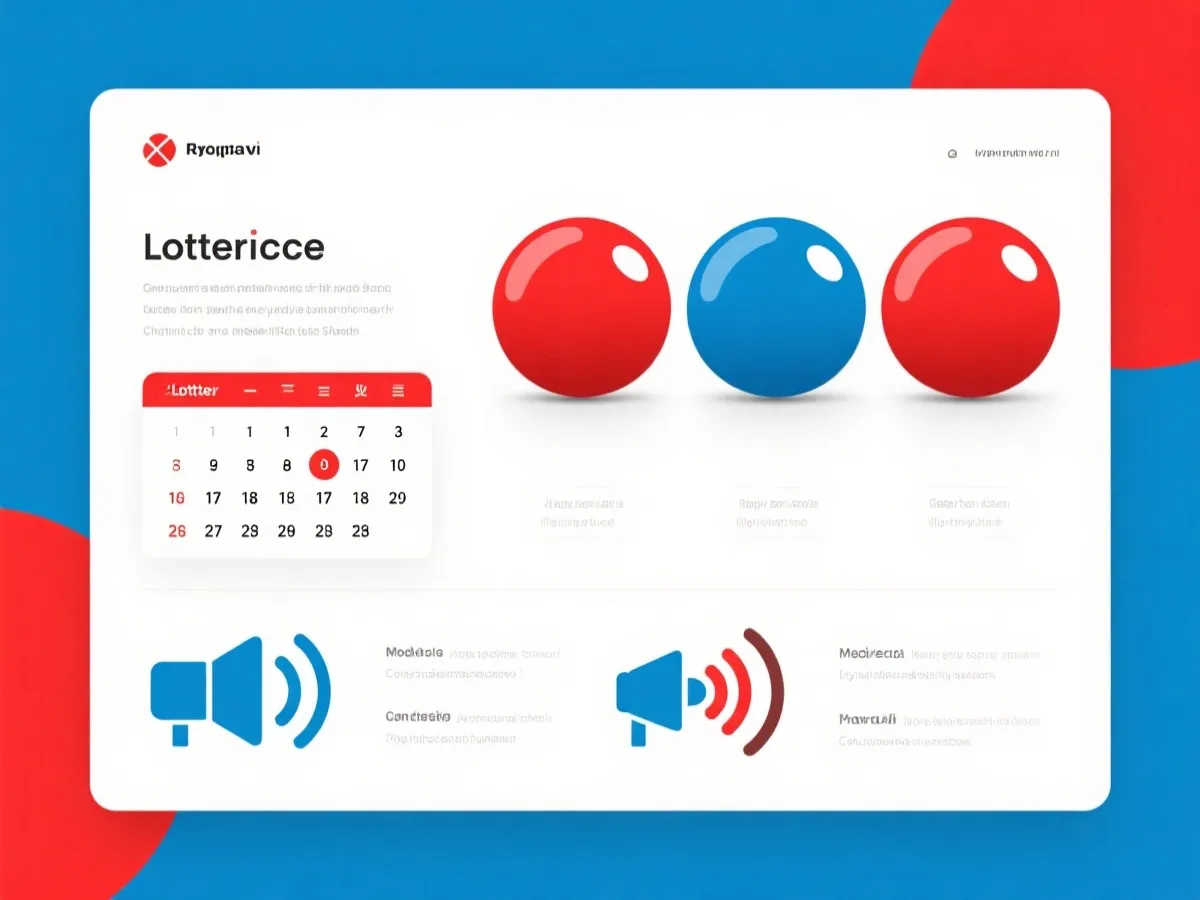 开奖公告结构示意